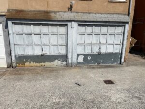 before garage door installation